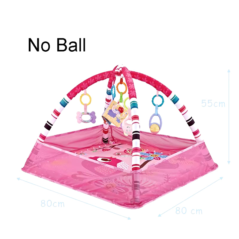 Baby Fitness Frame Crawling Play Mat Multifunction Fence Floor Toddler Activity Gym Game Activity Blanket Newborn Kids Toys